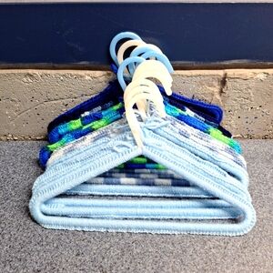 Handmade, Knitted Children's Hangers Bundle of 12